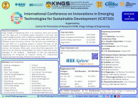 2026 International Conference on Innovations in Emerging Technologies for Sustainable Development (ICIETSD)